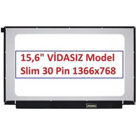 Resim Laptop_Çözüm_Merkezi Nt156Whm N44 V8.0 15.6 30Pin Slim Vidasiz Dar Kasa Ekran 