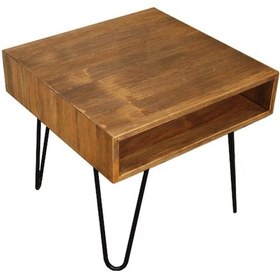 Resim Albit Masif Ahşap Orta Sehpa 