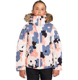 Resim Roxy Roxy Pie Girl Jk Çocuk Snowboard Ceketi Pembe 