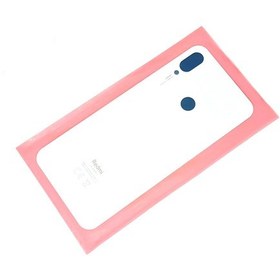 Resim Xiaomi Redmi Note 7 Arka Pil Batarya Kapağı (CAM) BEYAZ 