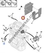 Resim PEUGEOT 307 1,4 HDI ENJEKSİYON BEYNİ 