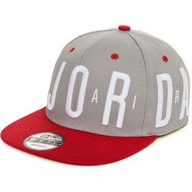 Resim Efsane J.d. Hip-hop Şapka Özel Kolleksiyon Gri - Kırmızı 