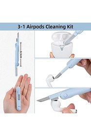 Resim Genel Markalar Klavye Için 7'si 1 Arada Temizlik Fırçası, Klavye Temizleme Seti, Çok Fonksiyonlu, Bilgisayar Klavy 