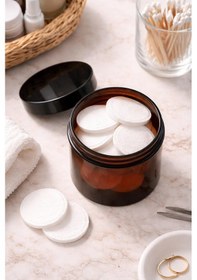 Resim 2 Adet Amber Kavanoz 500 Ml - Çok Amaçlı Saklama Kabı 