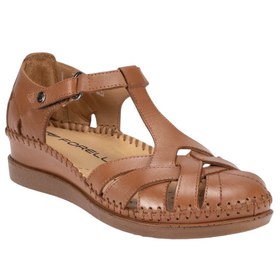 Resim Forelli 22526 Larni-G Taba Kadın Comfort Deri Sandalet 