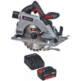 Resim Einhell Te-cs 18/190 LI BL 4.0 Ah Starter Kit Kömürsüz Akülü Daire Testere 