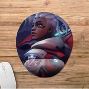 Resim Pixxa Overwatch 2 - Sojourn Bilek Destekli Mousepad Model - 1 Oval 