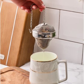 Resim Feyza Design Prótols Çay Süzgeç, 7 Cm, Pratik ve Dayanıklı Kullanım 