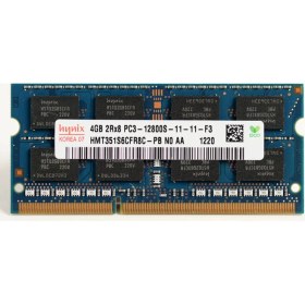Resim Hynix 4gb 2rx8 PC3-12800S-11-11-F3 1600MHZ 1.5V Ddr3 Notebook Ram HMT351S6CFR8C-PB 