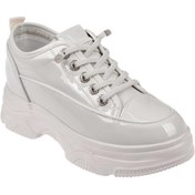 Resim Guja Gizli Dolgu Tabanlı Kadın Spor Ayakkabı GJ-372 BEJ RUGAN 