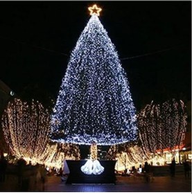 Resim Dekoratif 100 Led 10 Metre Animasyonlu Yılbaşı Süs Led Işık 