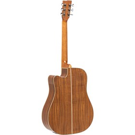 Resim Stagg SA-45 Dreadnought Elektro Akustik Gitar (AC) 
