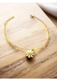 Resim St01 Papatya Model Bayan Bileklik Gold 