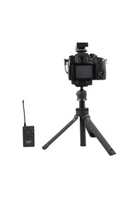 Resim Ckmova Um100 Kit 1 Ultra Kompakt Uhf Kablosuz Yaka Mikrofon Seti 