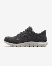 Resim Skechers TRACK EZRAL Erkek Gri Spor Ayakkabı 233039TK CHAR | Orijinal 