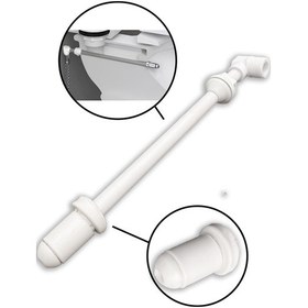 Resim Klozet Taharet Çubuğu Uzun 27-34 Cm , Plastik Uçlu, Oynar Perlatörlü Diğer 