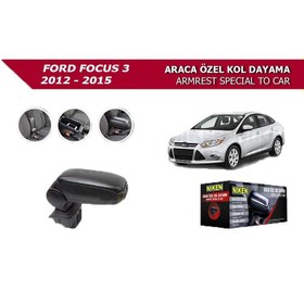 Resim Ford Focus 3 2012-2015 Araca Özel Kol Dayama Usbsİz 