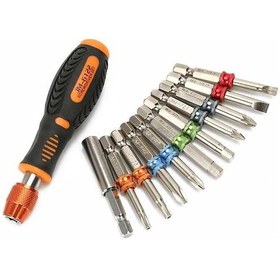 Resim Jakemy Jm6122 12 Parça Tornavida Bits Seti 