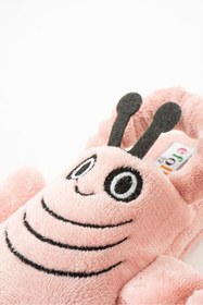 Resim Behtah Kundura Arı Figürlü Çocuk Ve Bebek Panduf Kaydırmaz Taban Anaokulu Kreş Ayakkabısı Ev Ayakkabısı 