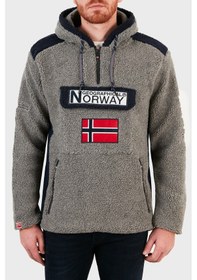 Resim Norway Geographical Erkek Sweat Gymclasssherpa (518028152) Gri 