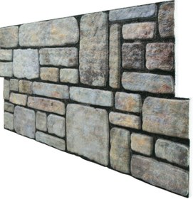 Resim Pandekor 5 Adet X Karma Taş Desenli 3 Boyutlu Renkli Strafor Köpük Duvar Kaplama Paneli (kr-318) 