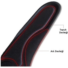 Resim Active Team BC04 Yumuşak Memory Foam Ayakkabı Tabanı, Rahat İç Tabanlık 
