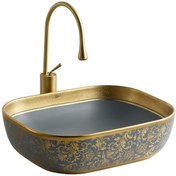 Resim Lena Eh -4290Mga Tezgah Üstü Porselen Lavabo 