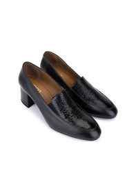 Resim Tamer Tanca Kadın Hakiki Deri Siyah Klasik Ayakkabı 1135 06102 Bn Ayk Sk25-26 Syh Dr/syh Krsk Rgn Siyah 