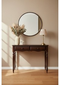 Resim Alora Ahşap Dreasuar, Masif Ayaklı, Makyaj Masası, Değiştirilebilir Renk Çok Renkli 