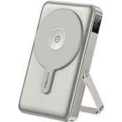 Resim Recci RPB-W27 Galaxy Serisi Magsafe Uyumlu Type-C ve Lightning Kablolu Powerbank 20W 10.000mAh Gold 