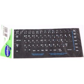Resim Addison 300168 Arapça Q Black Klavye Sticker 