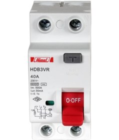 Resim Himel 6kA 30mA 40A 1P+N Kaçak Akım Rölesi / HDB3VR240SC 