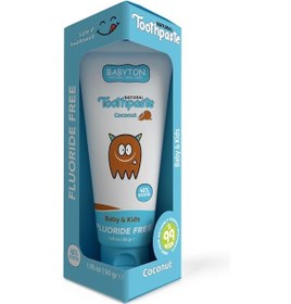 Resim Babyton Organik Doğal Hindistan Cevizi Aromalı Diş Macunu 50 G 