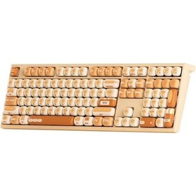 Resim Akko MONSGEEK MG108B Bun Wonderland V3 Piano Pro Switch RGB Kablosuz Mekanik Oyuncu Klavye 