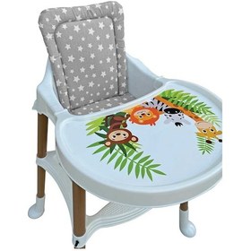 Resim Bebek Çocuk Mama Sandalyesi Minderi Mama Koltuğu Minderi 