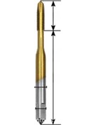 Resim Teltree M3-m12 Boyutları Hss Malzeme İç Diş Delik Açma Uçları, 7 Parça Profesyonel Set M3 Tekli 3g 