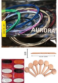 Resim Aurora 0.18 Kısa Sap Profosyonel Bağlama Teli 