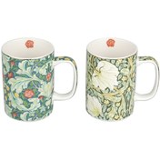 Resim Lucky Art LYFG 060 Sylva New Bone China Porselen 2'li Kupa Seti 