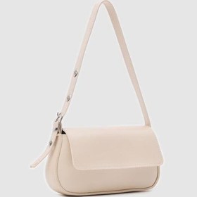 Resim Shule Bags Mirage Baget Çanta Krem Krem 
