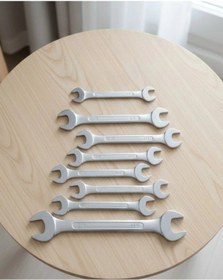 Resim Bfs Açık Ağız Kombine Anahtar Seti 8 Ölçü Dayanıklı Yapı 