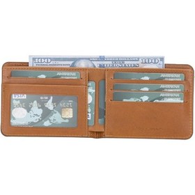 Resim Bouletta Pier Deri Erkek Cüzdan Taba 