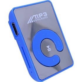 Resim Jeemson Spor İçin Taşınabilir Mini Mp3 Çalar - Yansıtıcı Ekran, Klipli, 8gb Tf Kart Desteği, Mavi 