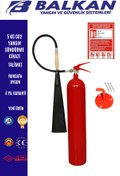 Resim Balkan Ticaret 5 KG CO2 YANGIN SÖNDÜRME CİHAZI+TALİMAT+ASKI DEMİRİ 