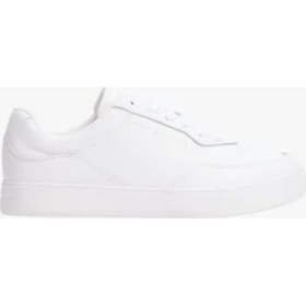 Resim Tommy Hilfiger Günlük Düz Tabanlı Kadın Sneaker Fw0fw08689ybs Beyaz 
