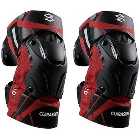 Resim Jokmae Kırmızı-siyah 2 Parça Dayanıklı Dizlik Seti Diğer 