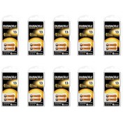 Resim Duracell 13 Numara İşitme Cihazı Pili 6 x 10'lu 