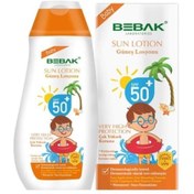 Resim Bebak Sun SPF50+ Bebek Güneş Losyonu 200 ML 