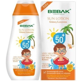 Resim Bebak Sun SPF50+ Bebek Güneş Losyonu 200 ML 