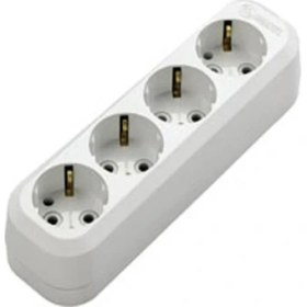 Resim Makel 4 Lü Topraklı Klemensli Grup Priz 