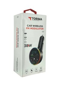 Resim Torima G13 Bluetoot Fm Transmitter Fm Verici 38w Pd Giriş 
